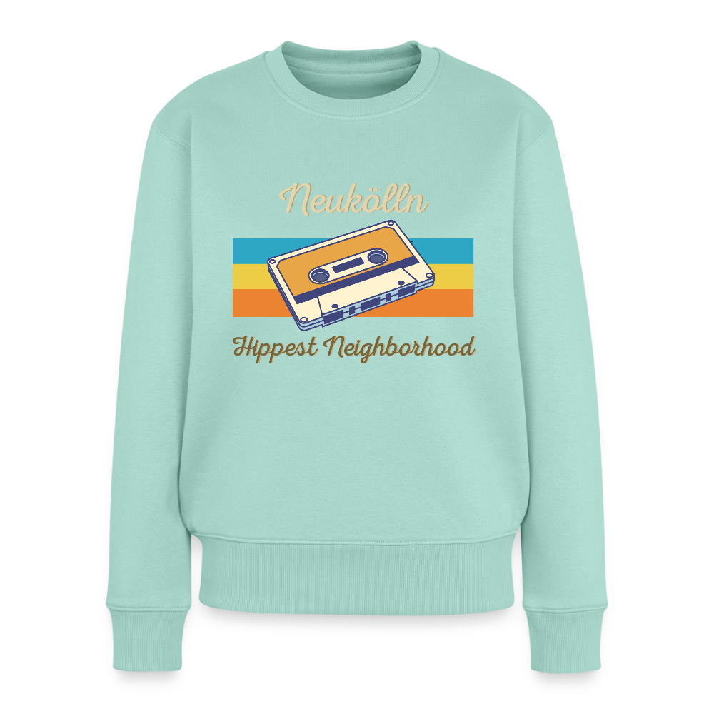 Hippes Neukölln - Frauen Premium Pullover - Mint 