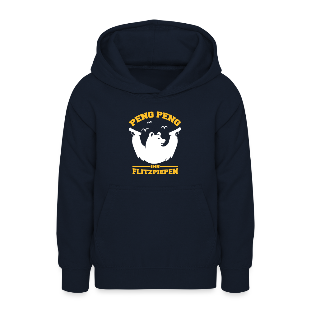 Peng Peng - Teenager Hoodie - Navy