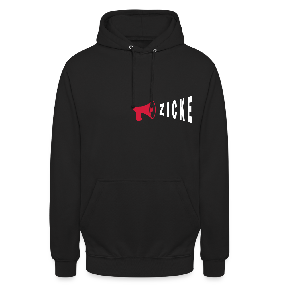 Zicke - Unisex Hoodie - Schwarz
