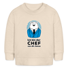 Chef - Baby Bio Pullover - Weißgrau