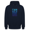 F'hain - Planet Earth - Unisex Hoodie - Navy