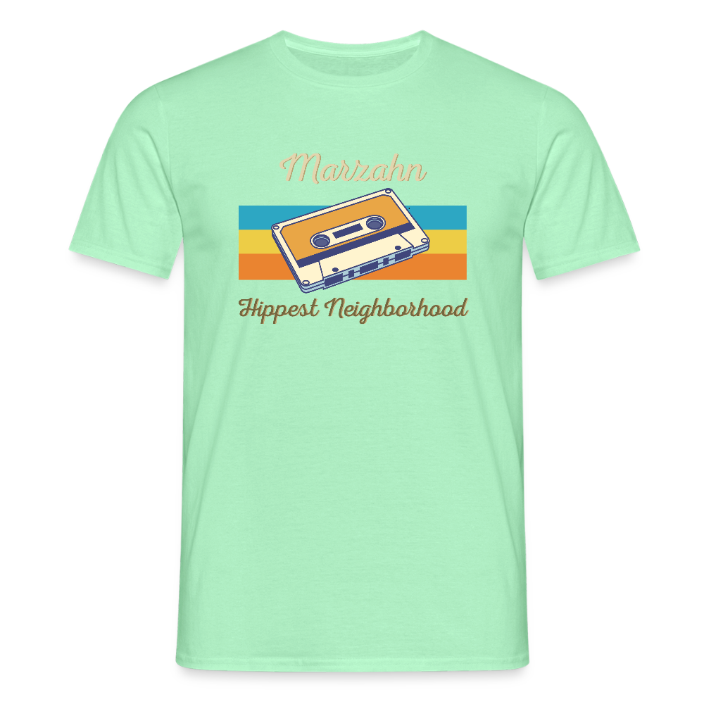 Marzahn Hippest Neighborhood - Männer Premium T-Shirt - Mintgrün