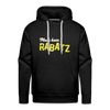 Mach keen Rabatz - Männer Premium Hoodie - Schwarz