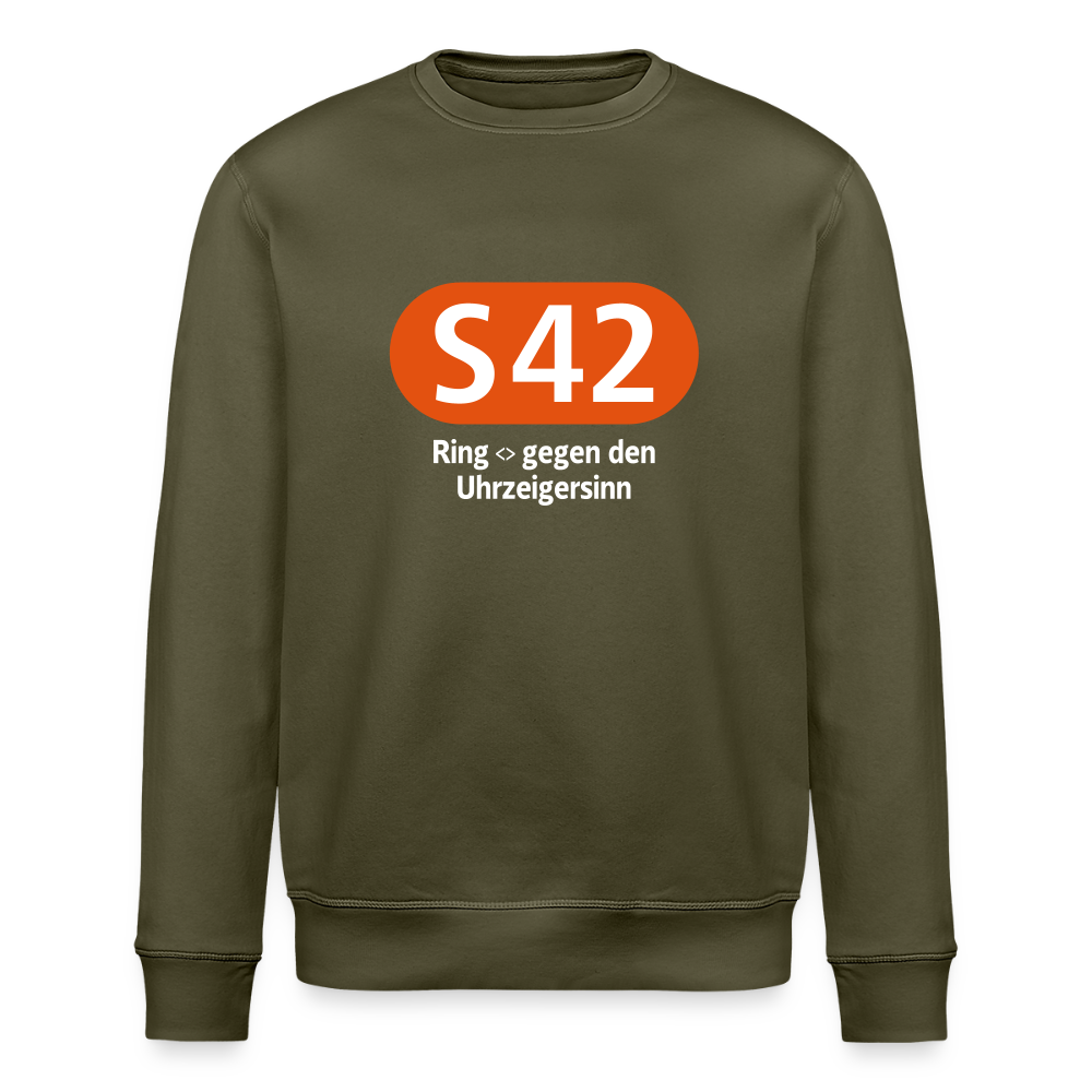S42 - Unisex Bio Sweatshirt - Khaki
