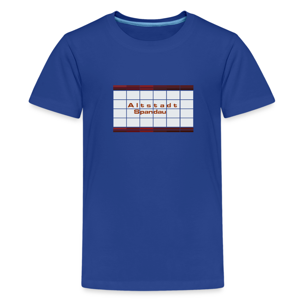 Altstadt Spandau - Teenager Premium T-Shirt - Königsblau