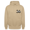 Östliches kreuzberg - Unisex Hoodie - Beige