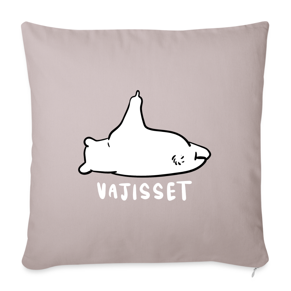 Vajisset Bär - Sofakissen mit Füllung (45 x 45 cm) - helles Taupe