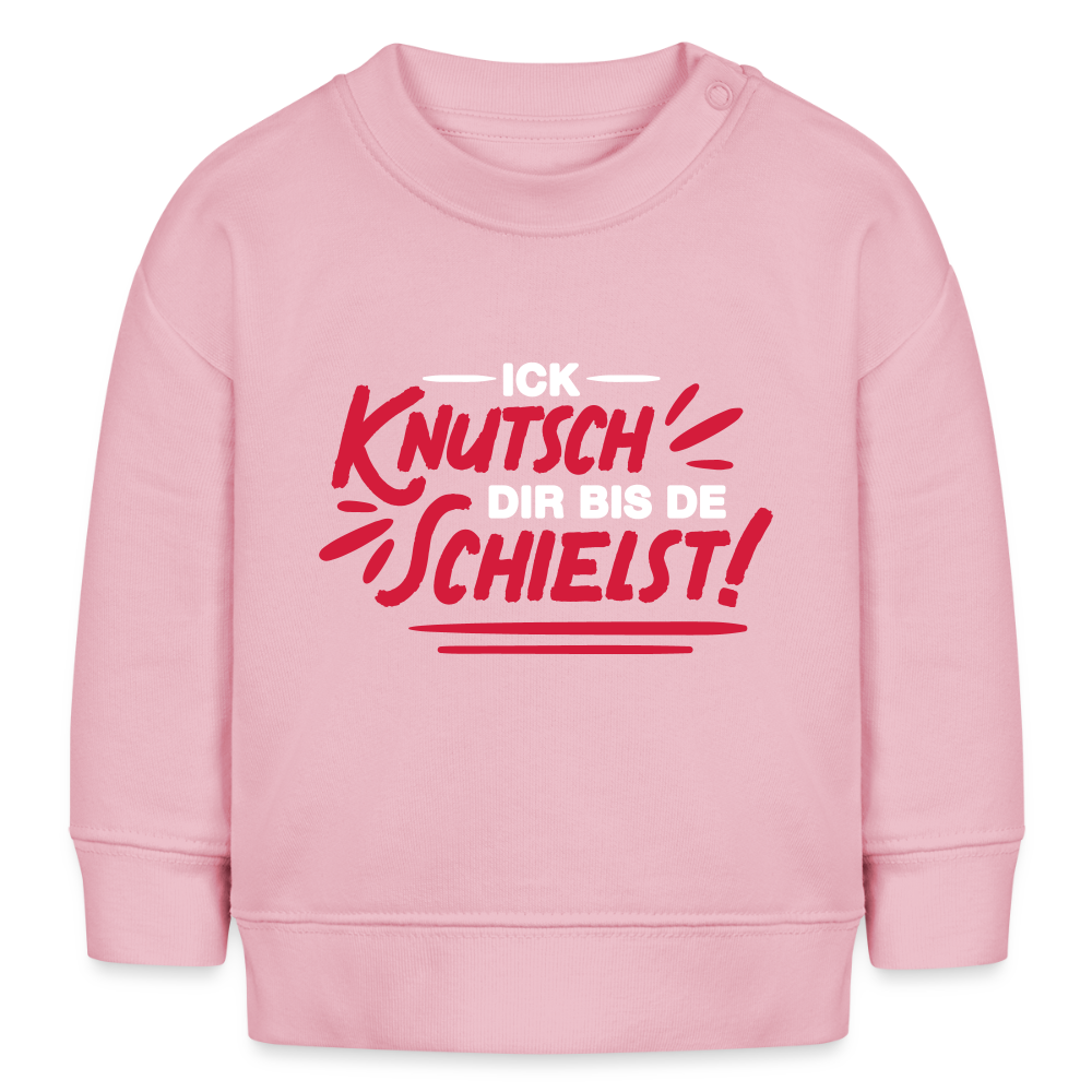 Ick knutsch dir! - Baby Bio Pullover - Hellrosa