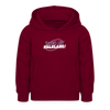Mach ma’ halblang! - Kinder Premium Hoodie - Bordeaux