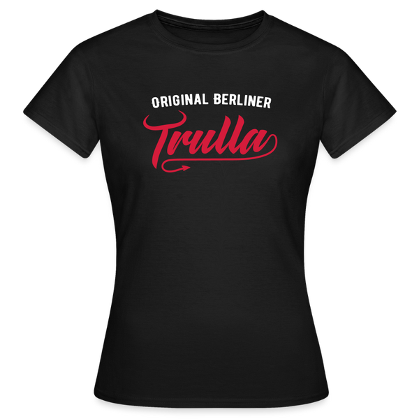 Trulla - Frauen Premium T-Shirt - Schwarz