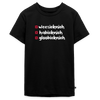 weesicknich, habicknich, gloobicknich - Teenager Premium T-Shirt - Schwarz