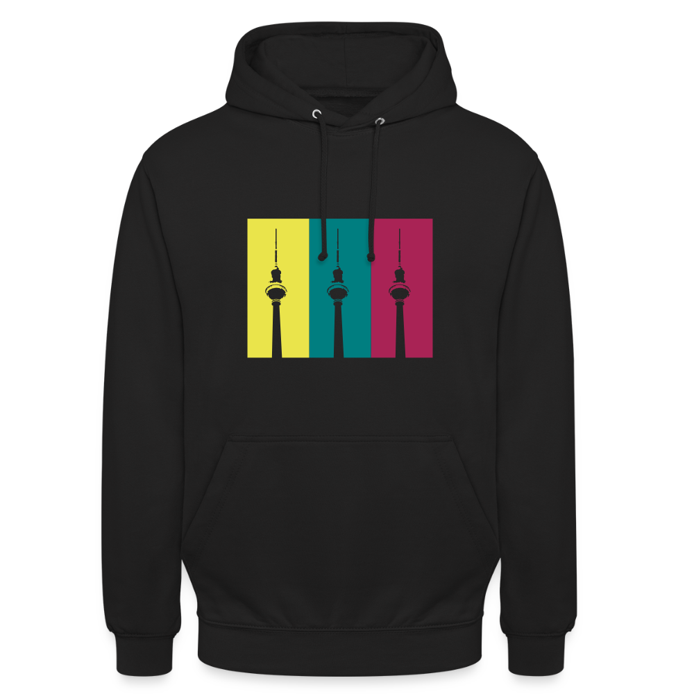 Berlin Retro - Unisex Hoodie - Schwarz