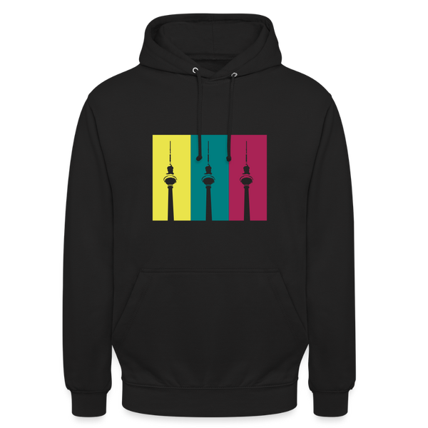 Berlin Retro - Unisex Hoodie - Schwarz