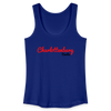 Charlottenburg Berlin - Frauen Bio Tank Top - Königsblau