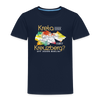 Kreta oder Kreuzberg - Kinder Premium T-Shirt - Navy