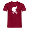 Fahrradbär - Männer Premium T-Shirt - Ziegelrot
