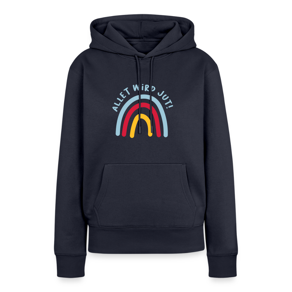 Allet wird jut! - Frauen Premium Hoodie - Navy