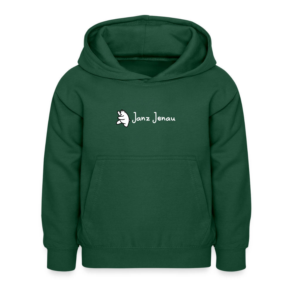 Janz Jenau - Kinder Hoodie - Flaschengrün