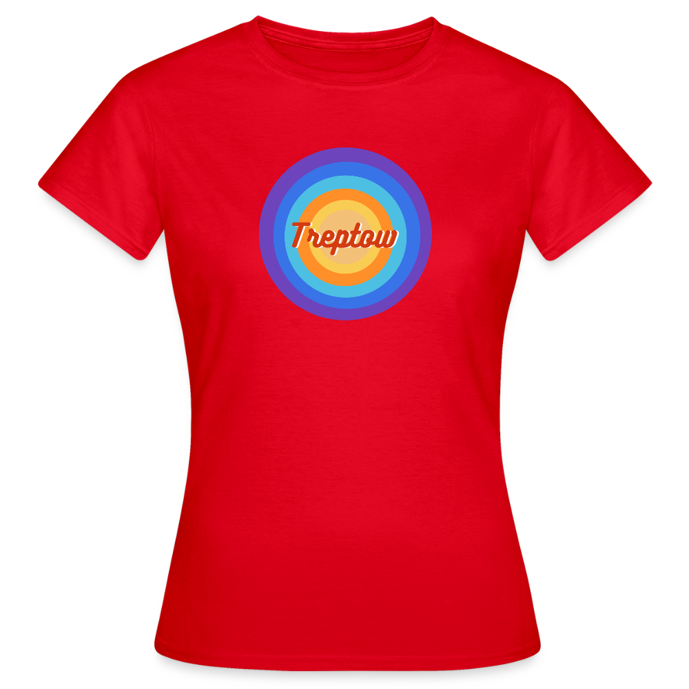 Treptow Retro - Frauen Premium T-Shirt - Rot