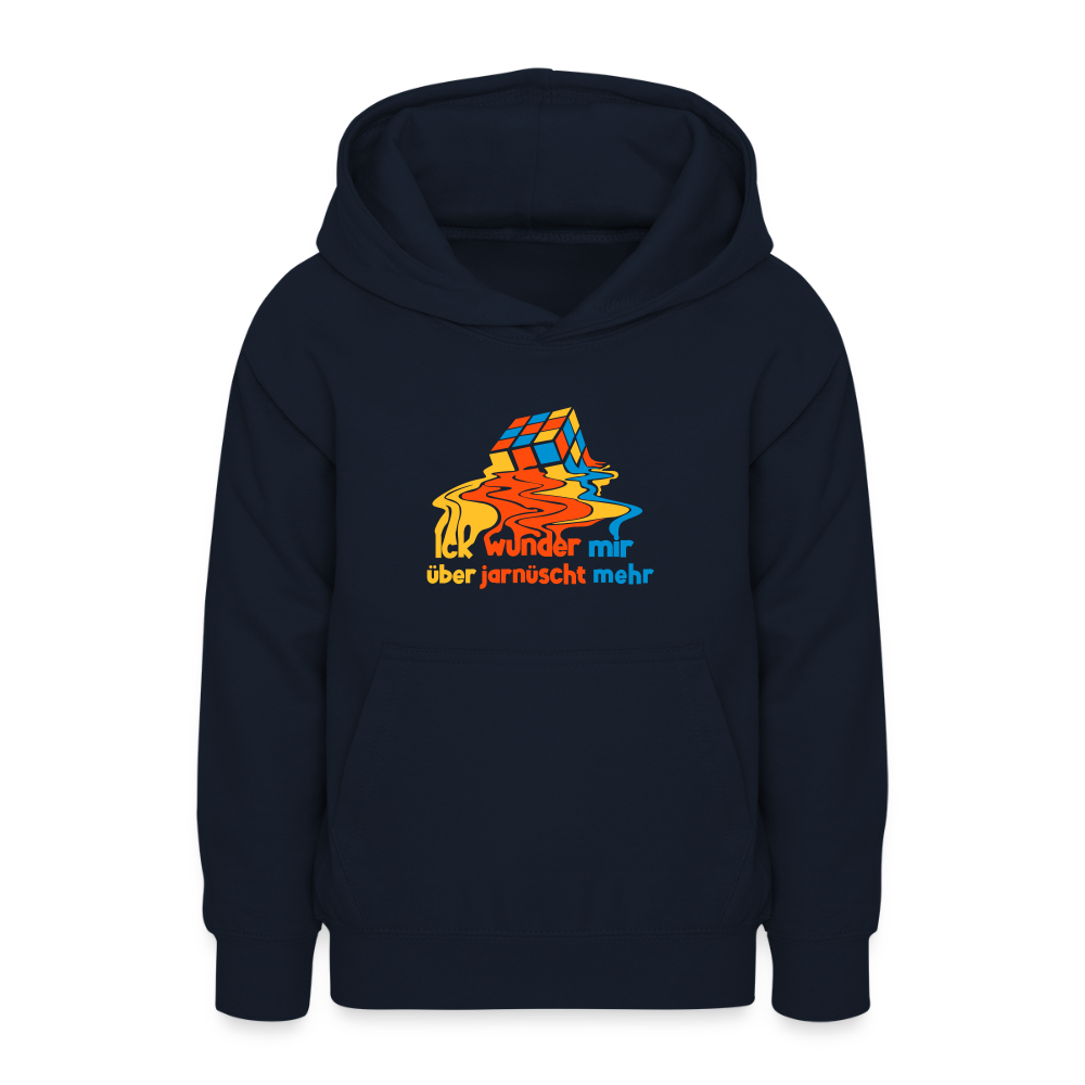 Ick Wunder Mir - Teenager Hoodie - Navy