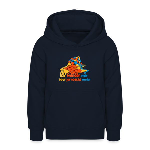 Ick Wunder Mir - Teenager Hoodie - Navy