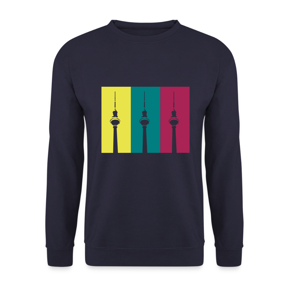Berlin Retro - Unisex Pullover - Navy