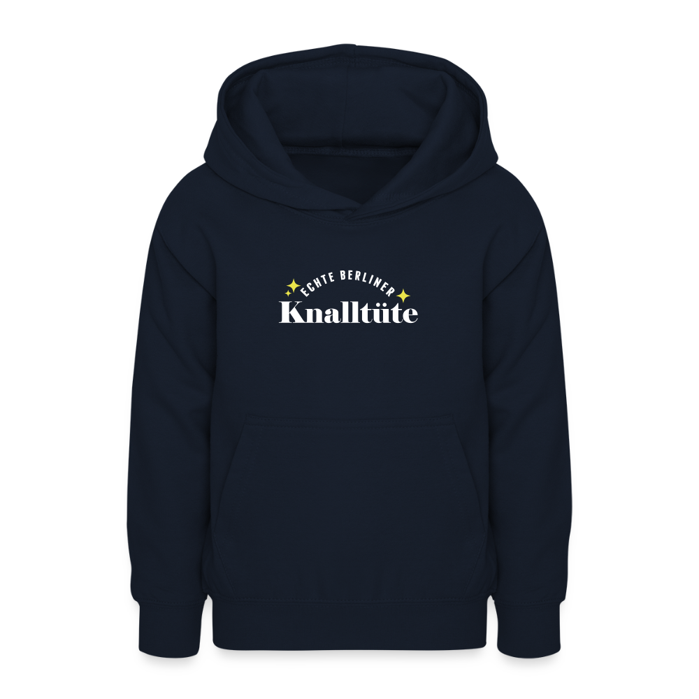 Echte Berliner Knalltüte - Teenager Hoodie - Navy