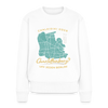 Chalkidiki oder Charlottenburg - Frauen Premium Pullover - Weiß