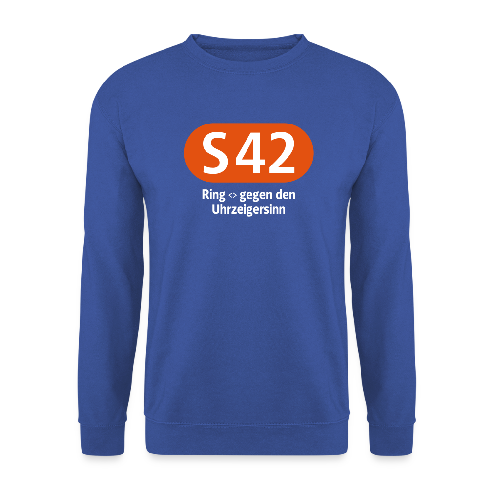 S42 - Unisex Pullover - Royalblau