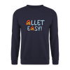 Allet Easy! - Unisex Pullover - Navy