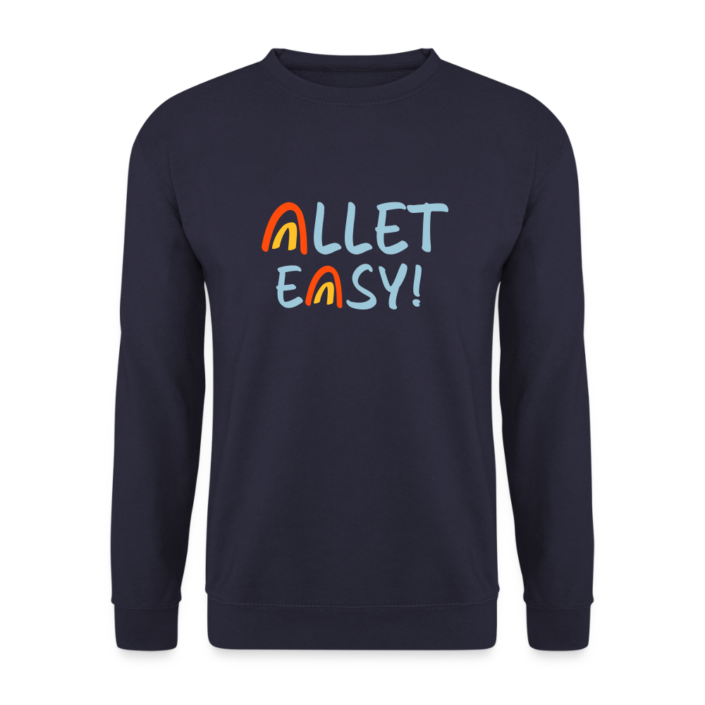 Allet Easy! - Unisex Pullover - Navy