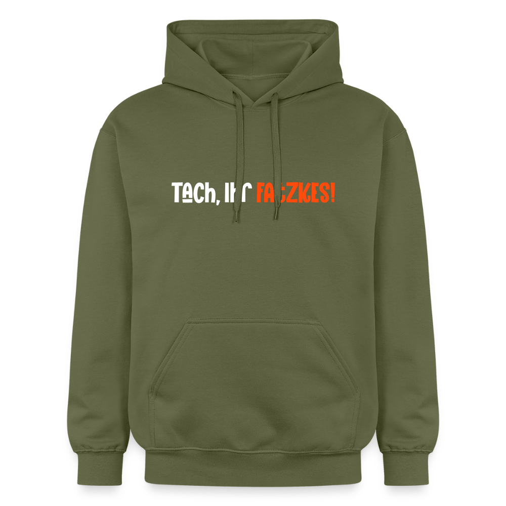 Tach, Ihr Fatzkes! - Hoodie - Militärgrün