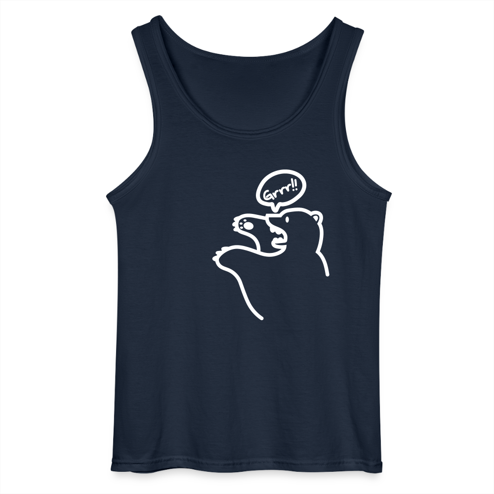 Böser Berliner Bär - Männer Tank Top - Navy