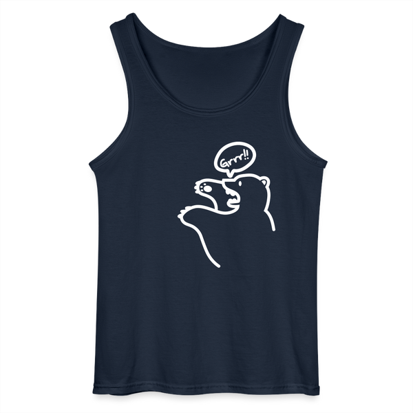 Böser Berliner Bär - Männer Tank Top - Navy