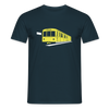Die U-Bahn kommt - Männer Premium T-Shirt - Navy