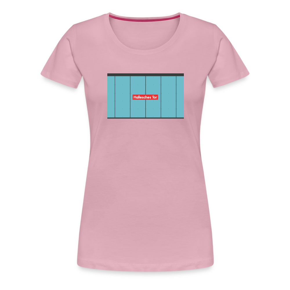 Hallesches Tor - Frauen Premium T-Shirt - Hellrosa