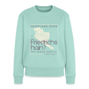 Friesland oder Friedrichshain - Frauen Premium Pullover - Mint 