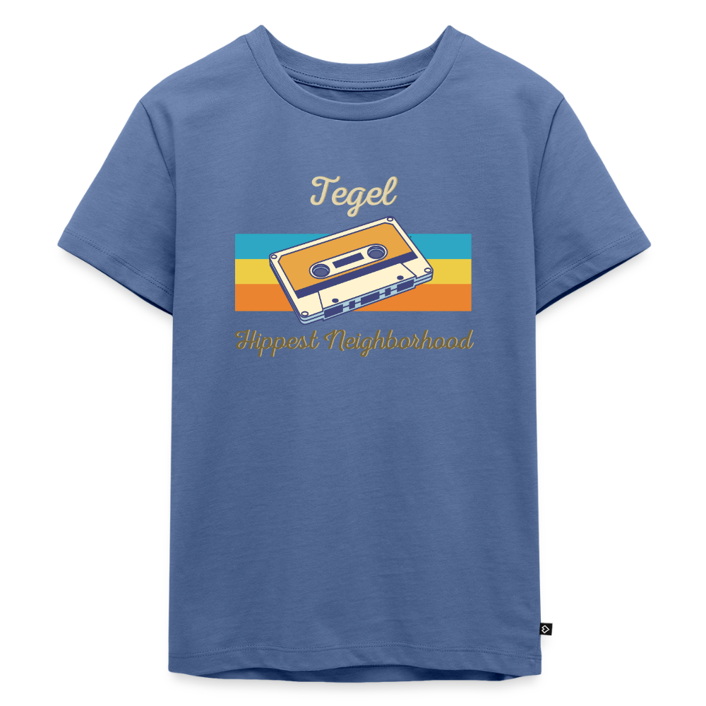 Tegel Hippest Neighborhood - Kinder Premium T-Shirt - Taubenblau