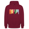 Wilmersdorf Regen - Unisex Hoodie - Bordeaux