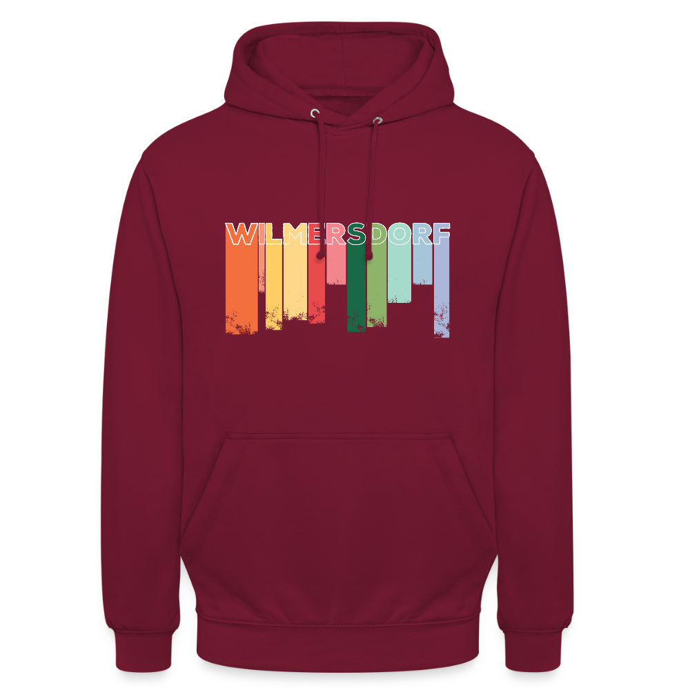 Wilmersdorf Regen - Unisex Hoodie - Bordeaux