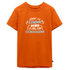 Könnt' ick fliejen, wär ick zu faul zum Flüjelschlagen - Teenager Premium T-Shirt - Orange