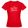 Uff jeht’s Mädels - Frauen Premium T-Shirt - Rot