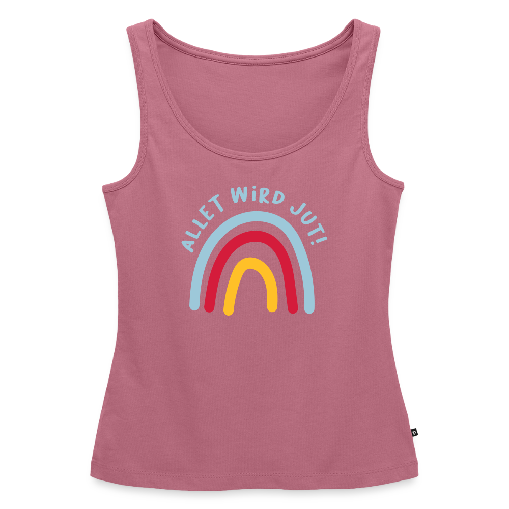 Allet wird jut! - Frauen Bio Tank Top - Mauve