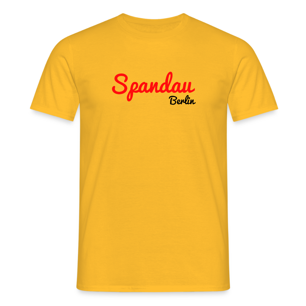 Spandau Berlin - Männer Premium T-Shirt - Gelb