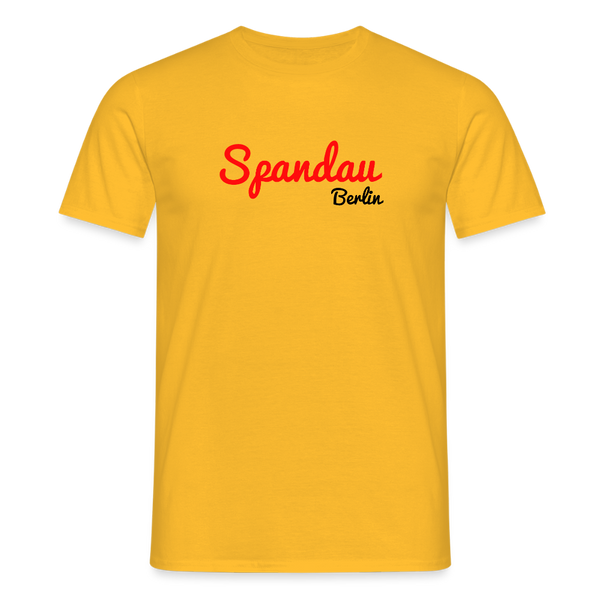 Spandau Berlin - Männer Premium T-Shirt - Gelb