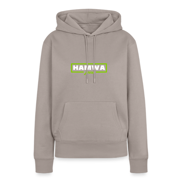 hamwa - Frauen Premium Hoodie - Taupe