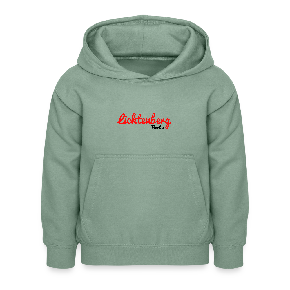 Lichtenberg Berlin - Kinder Hoodie - Graugrün