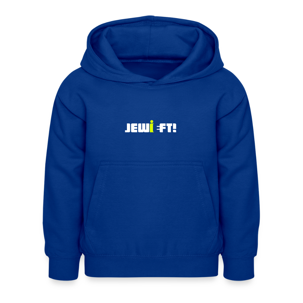 Jewieft! - Kinder Hoodie - Royalblau