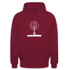 Funkturm im Fokus - Unisex Hoodie - Bordeaux
