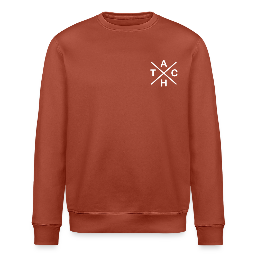 Tach X - Unisex Bio Sweatshirt - Terrakotta